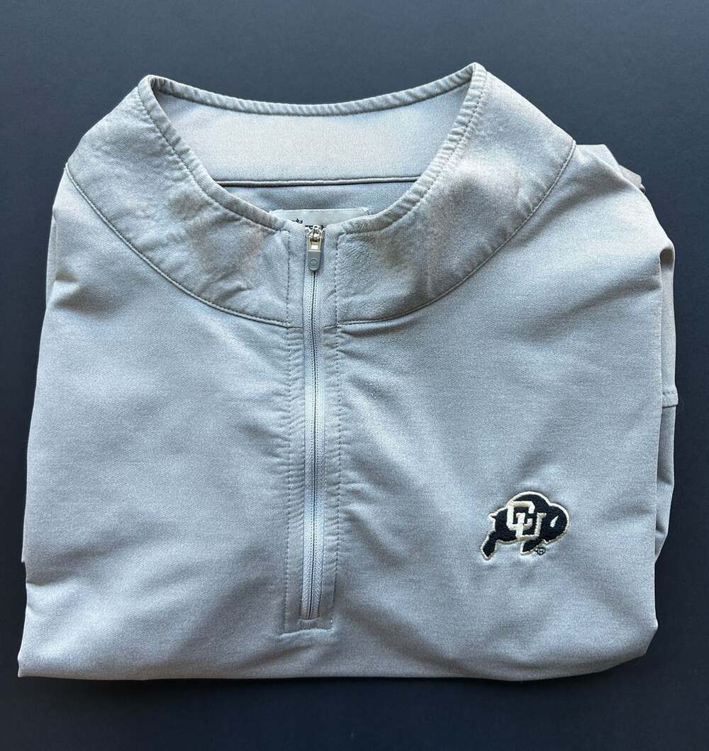 Peter Millar Colorado Buffaloes Quarter Zip Size XXL